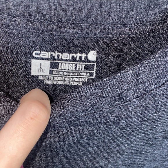 🌲Carhartt grey loose fit Size Large t-shirt! - Picture 3 of 6